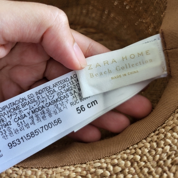 Zara Home Beach Hat - Picture 3 of 5
